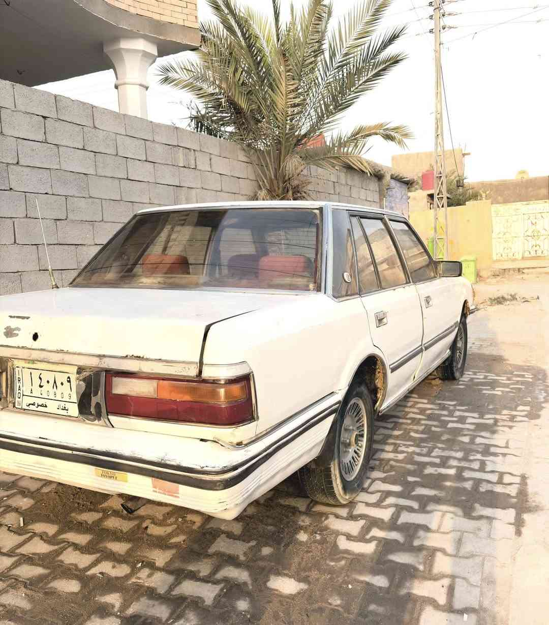 تويوتا كراون سوبر مديل 85
كير ومكينة 2500 فيفتي جدد
سيارة نظيفة ماناقصها شي 
رقم بغداد مشروع وطني شرط التحويل 
سنوية تنتهي ب 26 
السعر 37 وبي مجال بسيط 
العنوان البصرة القرنة 
***********
