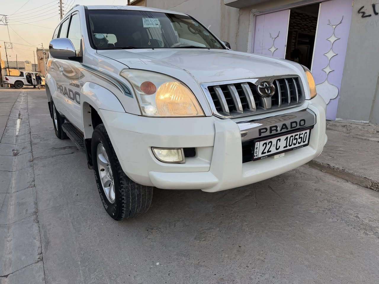 السلام عليكم  ‏2008 تويوتا برادو  4 سلندر  محرك 2700 كاربون بانزين رقم اربيل مسطره كير توماتيك دبل اكسل للبيع جاهزة السياره من كلشي والشرط من كل شيء وعلى فحص كير و محرك أي شيء ما تصرف عليها  من الدعامية الى الدعامية او كل شي داخل السيارة شغال السعر 155وبي مجال السيارة باسم أخي تريد وكاله تحويل مكان السيارة موصل قضاء  تلكيف ‏ ‏يرهم مراوس حسب القناعه *********** / ***********
