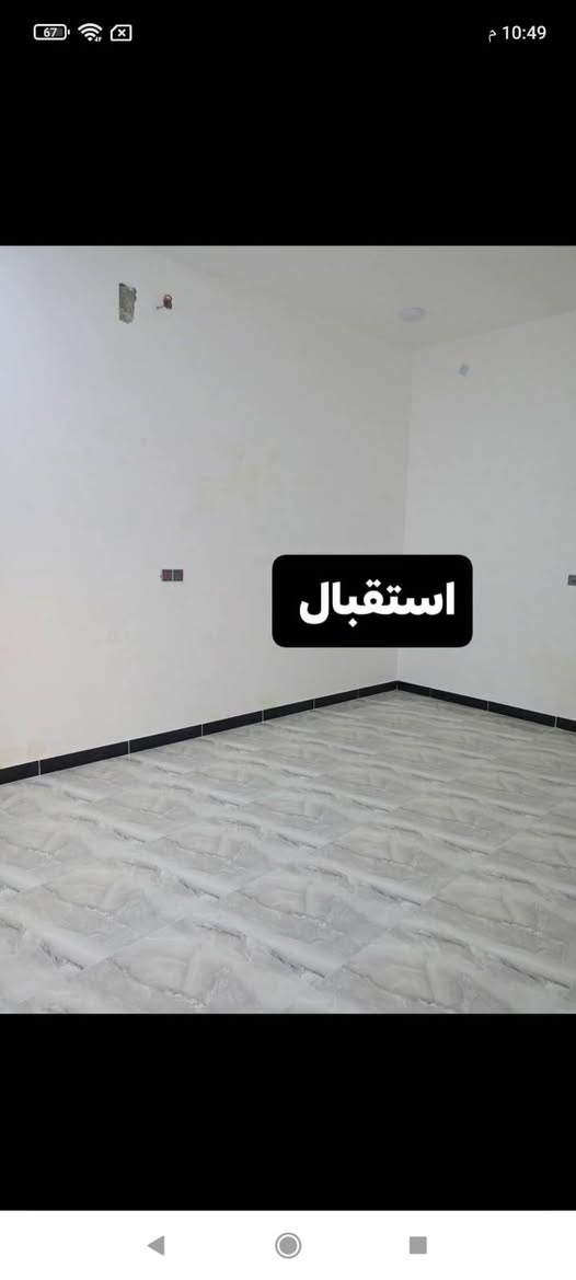 بيت للبيع 100 متر امامي ثالث بيت عن الركن عن شارع 20 الرئيسي قرب المدارس الصينيه الابتدائيه والمتوسطه بيت يبعد عن المدارس 20 متر بناء طابوك كونكريت مسلح بناء جديد غرفه وصاله وديوانيه ومنور وصحيات واستقبال البيت كامل جاهز للسكن طابو صرف ثاني يوم المداور العنوان الكامل  فداء شارع المدارس كافه الخدمات موجوده وسكن موجود السعر 97 رقم الهاتف ***********
