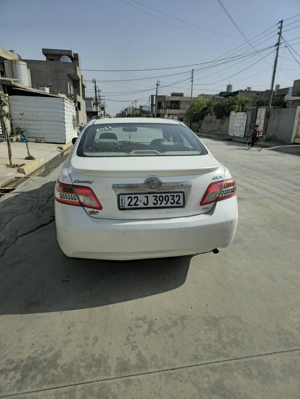 سلام عليكم
من رخصة الادمن 

كامري 2011 GLX خليجي فول مواصفات 

فتحة سقف

كشن كهربائي

تبريد تدفئه بشرط

تبريد مركزي 

 الدشبول والبيبان مغلف الكنتارا

السقف مغلف الكنتارا + ليد رولز رايس

السياره بيها قطعه وحده صبغ فقط البنيد وبي تعديل بارد بالجاملغ خلف السايق السونار مرفق ويه الصور 

السعر 122$ وبي مجال بسيط 

رقم الهاتف

 ***********

 ***********
