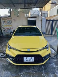 شباب كورلا seفول مواصفات امريكي موديل 23هايبرد لون اصفر مواصفات فول فت...