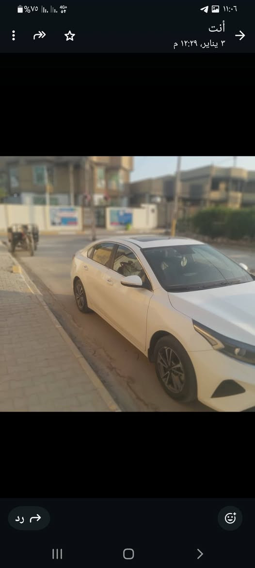 السلام عليكم سيارة كيا سيراتو موديل ٢٠٢٣ وارد خليجي محرك ١٦٠٠ مكفوله من صبغ او الضربة ماشيه ٩٠ بسمي السعر ١٧٥ وبية مجال بسيط ٠***********
