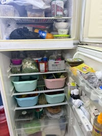 ثلاجة كبيرة • تجميد شغال • غسالة