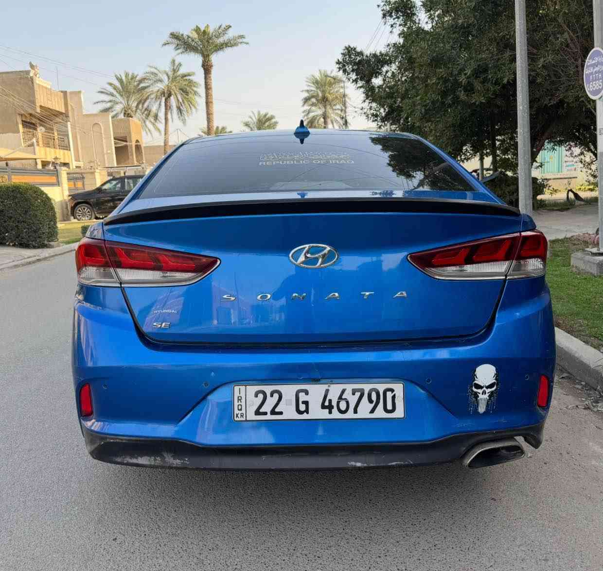 السلام عليكم 
للبيع فقط 
سوناتا 2019
ألون جويتي 
رقم أربيل 
حادثها جاملغ فقط والباب كلير 
العنوان زيونه 
السعر 124$ 
موبايل *********** بغداد, العراق
