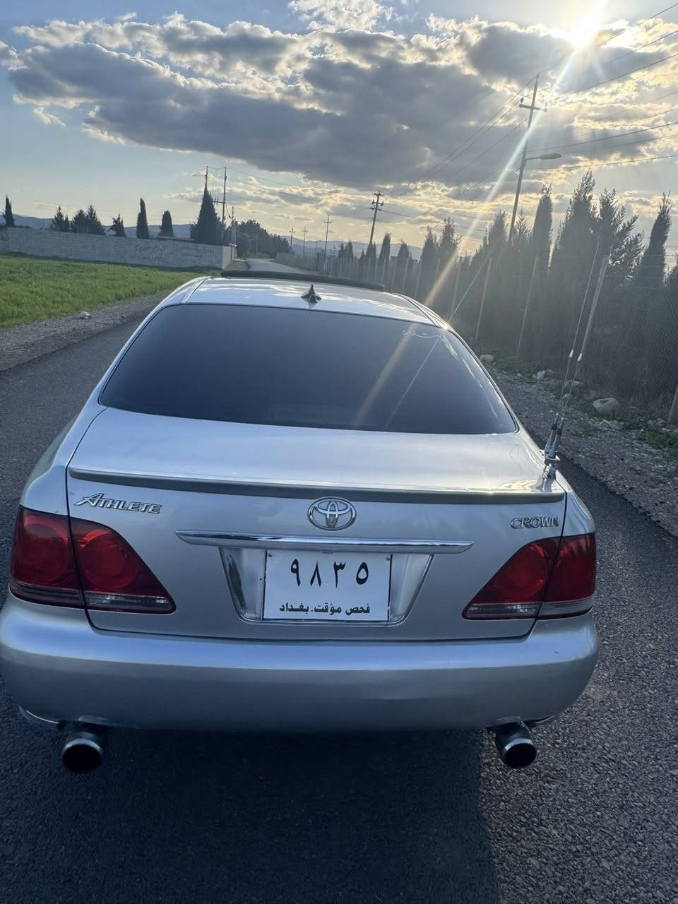 ماشاالله له مالّى ههموو لايهك
تويّتا كراون شاهينه ٢٠٠٥ موس
GRS 182
كَه وره به كَه وره
ماشه االلّه له قوهتى خوّى بيّزاره
٣ پارجهى ئه وروپاى ههيه ماباقى به شهرتى ههموو شتيّك كيّرو مه كينه و دارو بهرد به شهرت
٣ دووكَمه فول مواسه فات
جلّد هيتهر
سلايد
ته بريت مه ركه زى
٥ به سمه
جوار جام ئوتو
ويل دينكَهى ئيستيل
تايهو ويل لوك لوك
ماشهاالله مالّهكه خوّى دياره زوّر پاك ماوه تو
مشته ريت جات يان ته له فون بكه له خزمه تا ئه بم
***********
