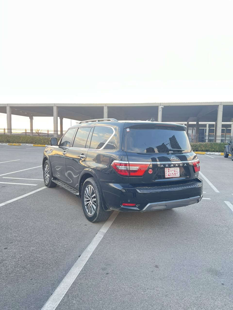 سلام عليكم / سيارة للبيع نيسان ارمادة
موديل 2023

 لون سيارة اسود

داخل سيارة اسود جلد 

ماشية 50 الف ميل 

بدون دواخل بدون صبغ 

بيها نص جاملخ امامي تعديل بارد 

رقم كاتي تترقم دهوك اربيل سليمانية 

السعر راسلني عل خاص او اتصل عل رقم ***********
