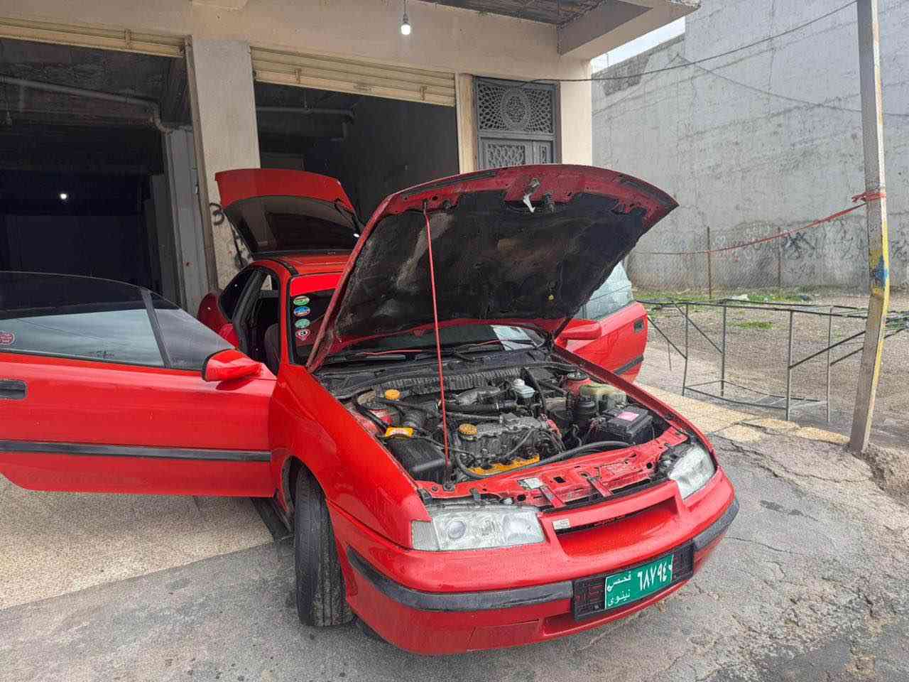 أوبل كالبرا.  تك باب.  موديل 1992 كير مكينه.  هيكل. كهربائى. تاير بطاري. تحويل. وكال شرط.  وكاله. شرط باركود. محرك 20   هه مي شرط.   عنوان. زاخو.  (***********)  السعر.  26. $ صبغ. فقط للجماليه  بدون  ضرر زاخو, دهوك
