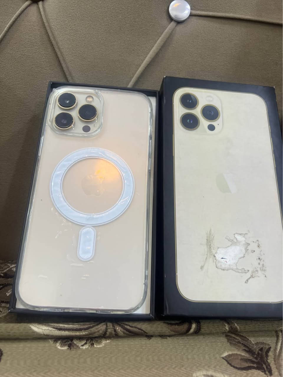 13برو ماكس بطاريه 89 ذاكره 256 ملحقات كامل الجهاز نضيف ومكفول السعر 730 وبيه مجال قليل العنوان الناصريه الغراف 
*********** الشطره, ذي قار

