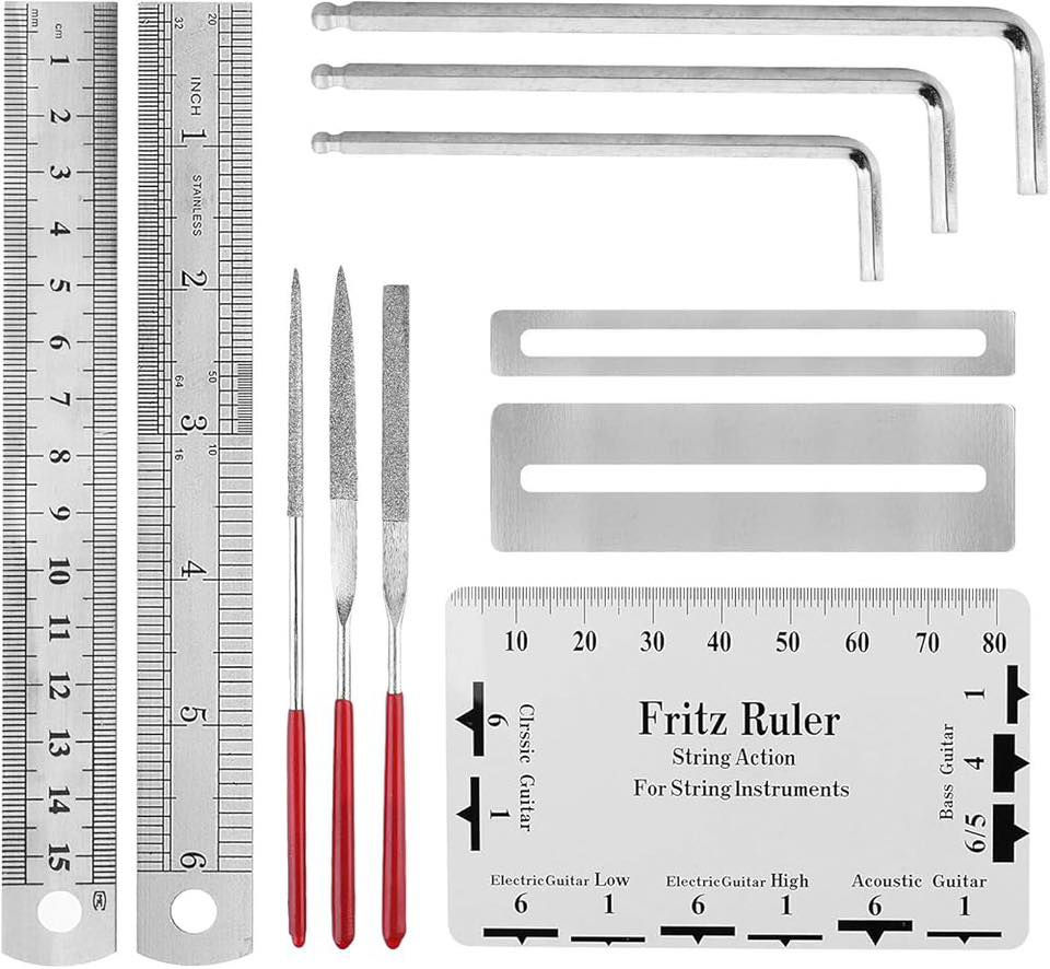 🎸 ✨ هل تعاني من صعوبة ضبط غيتارك أو تغيّر الأوتار؟ الحل وصل عندك!

🛠️ مجموعة أدوات صيانة وإصلاح الغيتار – 20 قطعة متكاملة
كل ما تحتاجه للعناية بغيتارك باحترافية… سواء كنت مبتدئ أو محترف 🎶

🔧 مميزات المجموعة:
✔️ أداة 3 في 1 (قص + لف + سحب دبابيس الأوتار)
✔️ مساطر دقيقة لقياس ارتفاع الأوتار وضبط الأداء
✔️ مبردات احترافية لصيانة الفريت (Fret) بدون ضرر
✔️ مفكات متعددة + مفاتيح ألن لتعديل الرقبة والجسر
✔️ أدوات حماية لسطح الغيتار أثناء العمل
✔️ حقيبة مرتبة وسهلة الحمل 🎒

🎯 شنو تستفاد؟
✔️ تغيير أوتار بسهولة وسرعة
✔️ تحسين جودة الصوت والعزف
✔️ صيانة كاملة بدون الحاجة لفني

💰 السعر: 20 ألف فقط

📞 للطلب والاستفسار:
📱 موبايل & واتساب: ***********

🚚 توصيل متوفر لجميع المحافظات

#غيتار #موسيقى #صيانة_غيتار #معدات_موسيقية #Guitar #GuitarTools #عازفين #أدوات_احترافية #عزف #GuitarCare 🎸 #بصرة  #منصور 
 #نجف #موصل #کركوك #کربلاء #نينوى  #دهوك #متابعين  #اربيل #السليمانية #العراق #بغداد #متابعة #متابعه  #عروض #الجميع #الكل #اكسبلور
