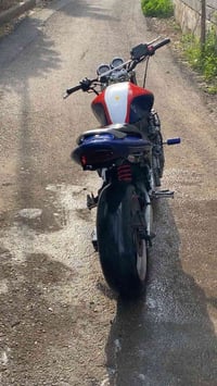 دراجة هورنت  600 بيها صوت بل مكينا ما مفتوحة ولا مرة  مناسبة مال محتاج...