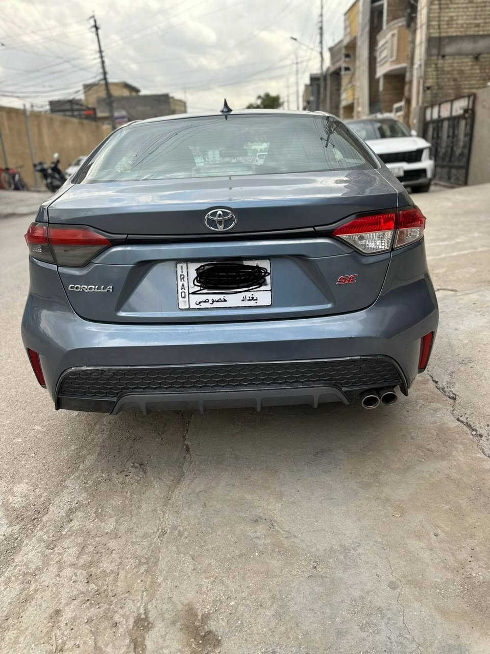 للبيع كورلا 2020 SE محرك 2000 وارد امريكي بيها قطعتين بدون دواخل  الحادث مرفق في الصور
 كير ومحرك مكفول 
مواصفات 
قيادة ذاتيه
اوتو هولد
سايد بريك بصمه
تحديد سرعه
تحديد مسار 
تحكم استرين جهتين 
اشاير بالمري 
شفتات بالستيرن 
السياره بأسمي تحويل مباشر
عنوان بغداد الدوره
السعر 140و بي مجال 
للاستفسار 
***********
