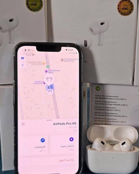 ايربود برو للبيع
اخوان سماعه نوعيه كوبي درجه اولى فرق شي بسيط عن الاصليه 
متوفر توصيل 
*********** واتساب
