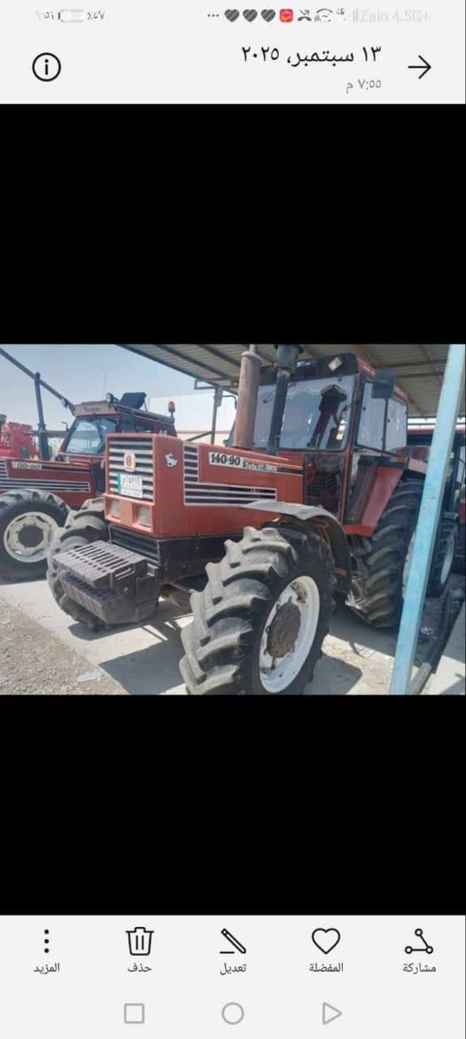 السلام عليكم فيات 140موديل18رقم كركوك مجدد ل30 اكسل بارز السعر 50 وبيه مجال قليل اتصال ***********
