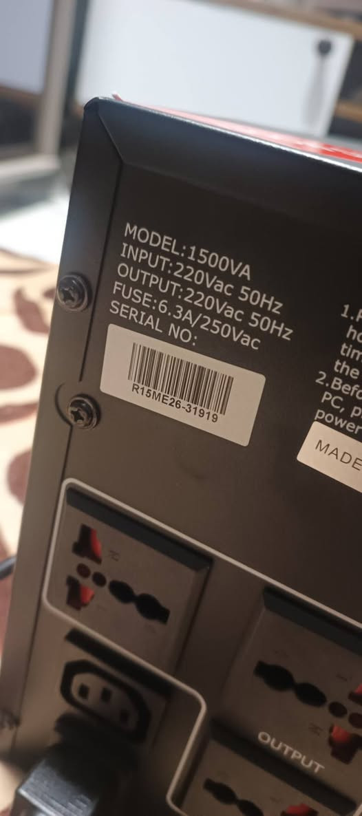 يو بي اس باور مكسما الاصلي مع وصل الضمان اخون اليو بي اس جديد فقط مفتوح لغرض الشحن ١٥٠٠ سبب البيع بعت جهازي ومااحتاجه ٩٠ الف نهايته


**إذا كنت صاحب هذا الإعلان وتريد حذفه لأي سبب، رجاءا أرسل رسالة إلى الدعم الفني**