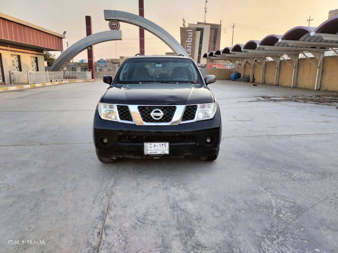 سلام عليكم
نيسان باثفندر 2007
السعر 58
السياره متجايه ومعمره
مكينه وكير توني شادهن حاويه
سياره جاهزه 
مكاني ناصريه مركز 
***********

