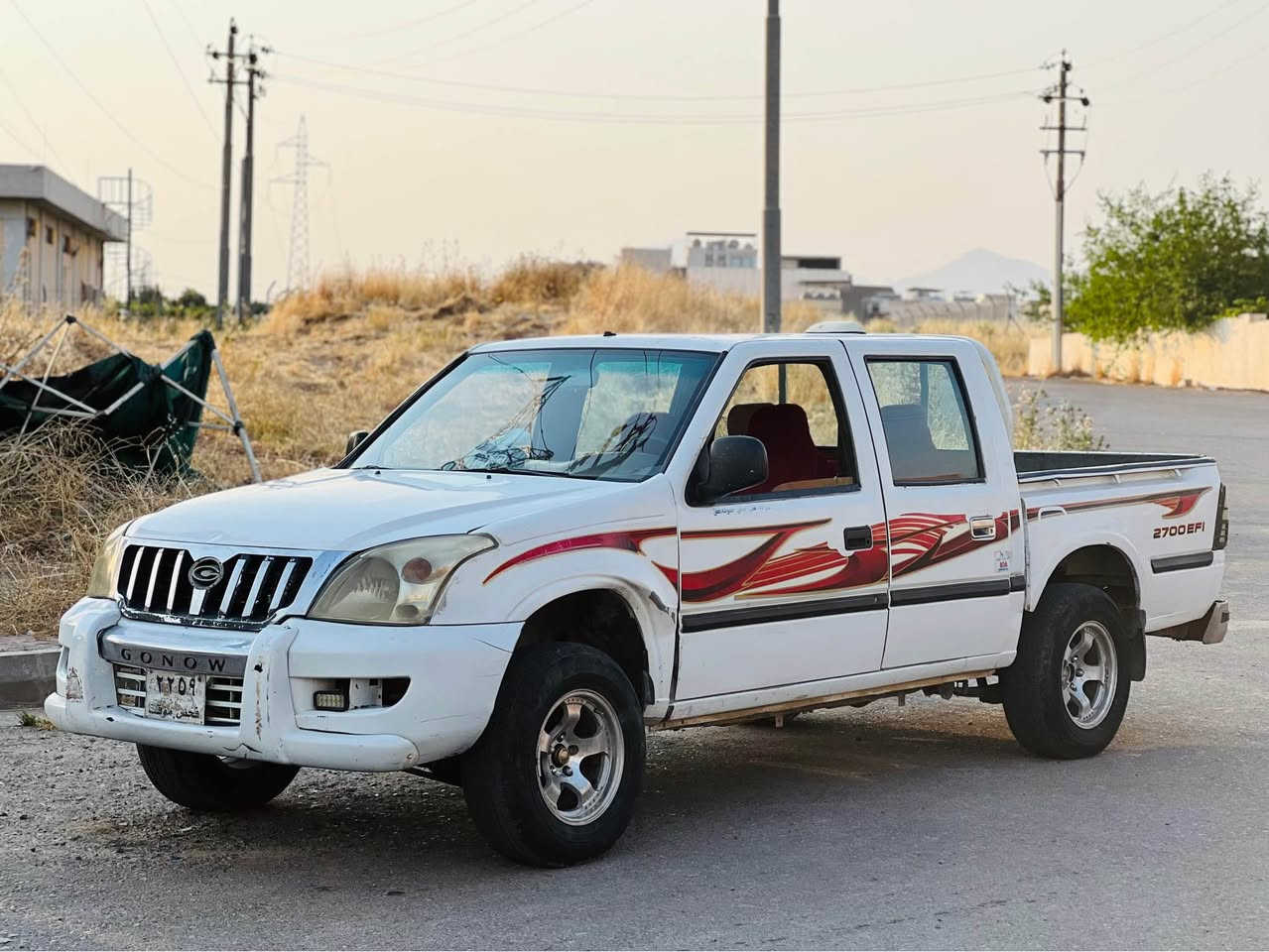 گۆناو ٢٠٠٩ مەنەفیستی عەسڵی رەنگی سپی ٤ تایەی. تازە گێڕ و مەکینەو ئەکسل و کارەبایی و شانسی بەشەرت رزیوی نیە مالی دۆستە پاتری تازە دەعم و لێدراوی نیە شوێن سلێمانی $28 گەڵا و مەعامەلەیەکی برایانە 
***********
*********** السليمانية, العراق
