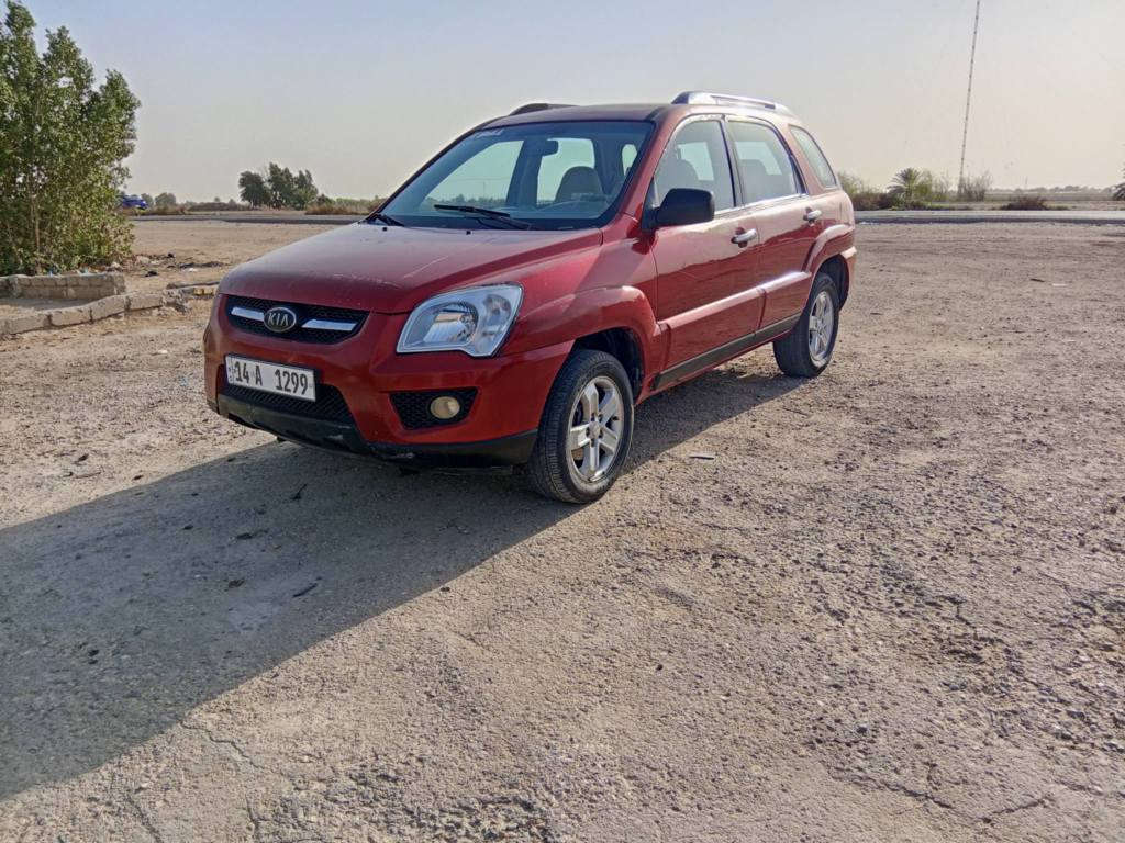 كيا سبورتج 2009 خليجي مكينه 2000 رقم بصره موجوده ذي قار الغراف السياره مكفولة من ضربة بيه قماره جارده صبغ بنيد سياره مكفولة من ضربة 95 للبيع فقط نتصل علا صاحب رقم *********** الشطره, ذي قار
