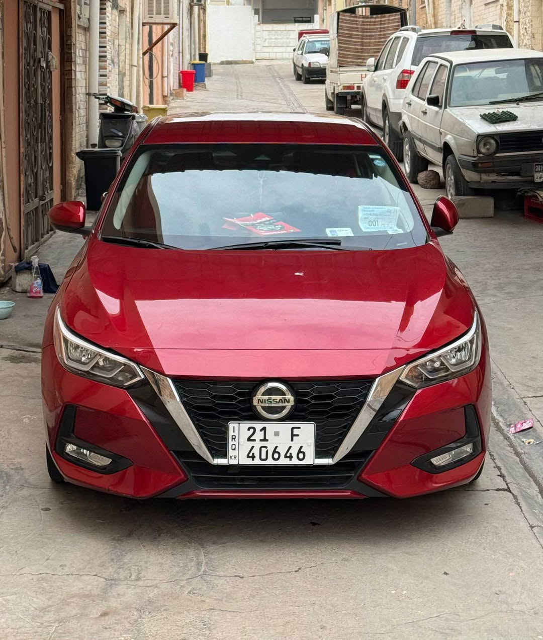 سلام عليكم 
نيسان سينترا ❤️
موديل 2023

مواصفات (SV)⬇️ معروفه 
(بصمه) 
شغال (تشغيل عن بعد)
كشن و ستيرن هيتر
رادار امامي و خلفي و جانبيات
شاشه جبير يدعم نظام ( car play )(كاميره خلفي📷)
تحكم استيرن 
تحديد سرعه
...بعد هوايه مواصفات

ضرر:فقط بنید صبغ بدون دواخل ✅
رقم شاصي/3N1AB8CV5PY226865

سعر 142$وبي مجال  

رقم موبايل/*********** كركوك, العراق
