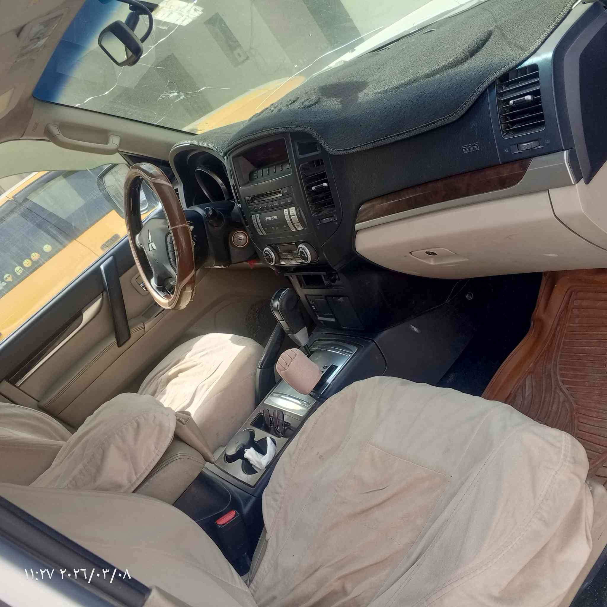 سلام عليكم للبيع باجيرو حبتور موديل 2011تتفئه تبريد كير مكين خير من لله رقم بغداد بسمي بيهه قطعتين صبغ
تلث قطع تبريد دمام سستم مكان بغداد عويريج قرب مخابز باب الاغاسعر 125وبيه مجال رقم ‏‪***********‬‏مكلف
