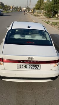 اكسنت خليجي  موديل ٢٠٢٤  ماشية ١٢ سيارة مكفولة فقط ضربه بدعامية خلفيه ...