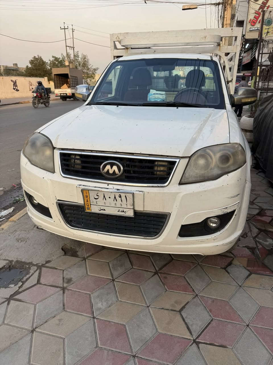 السلام عليكم عندي هاي البيكم موديل 2013 

جاهزة للعمل بدون نواقص تبريد شغال تخم تاير وصدر جديد 
بدون صبغ بلادية سعرها 48 ورقة مكاني بغداد الجديدة ***********
