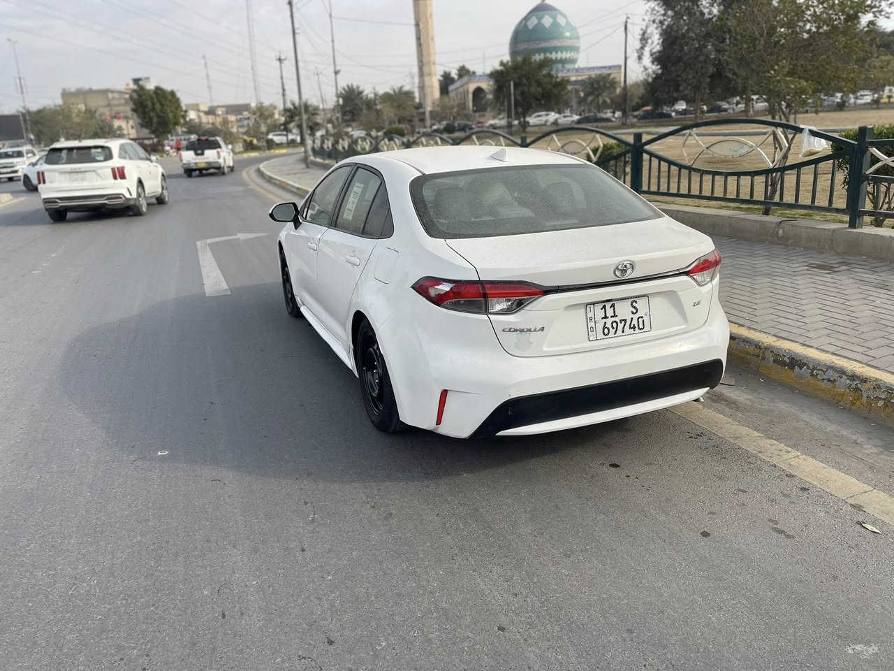 كورلا 2021 بغداد باسمي سنويه وهزه جديده شرط تحويل
حادثه 3 قطع جاملغ وبنيد وباب سونار موجود 
تخم تاير جديد باتري جديد صدر نضيف تبريد ثلج تدفئه شغاله 
مكينه لوك لا تنقيص ولا تبخير 
السعر مناسب 128 وبيه مجال
مكاني البياع شرطه رابعه 
اي ستفستر 
رقمي ***********
