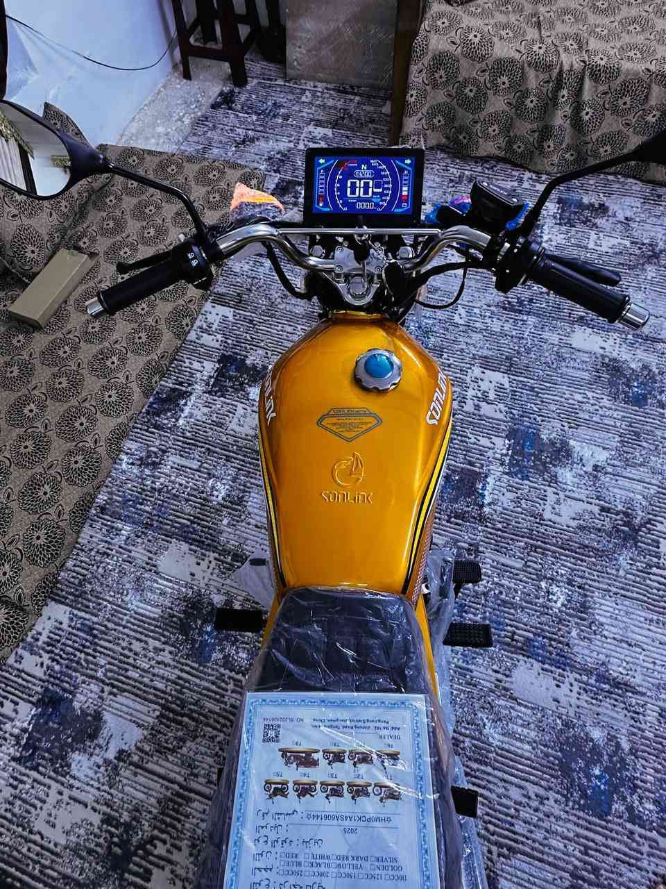 السلام عليكم اخوان ماطور ايراني 2025 شكل  26 السفاني الأصلي السونلنك محرك اسود 150 السعر (1،100،000) مليون وميه الف التواصل ***********
