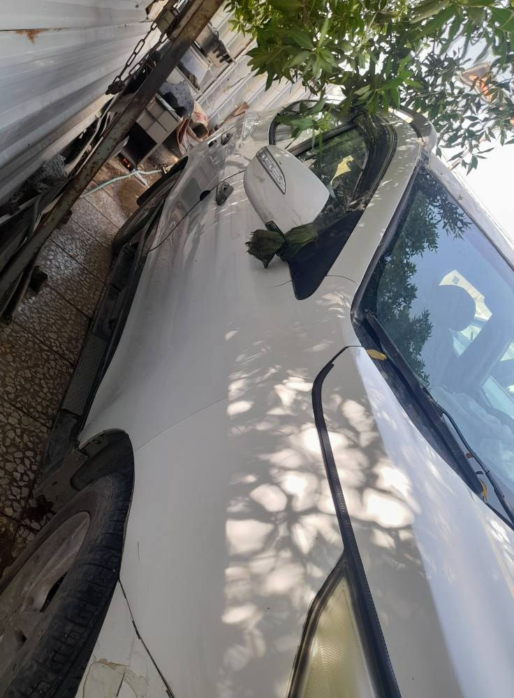 توسان موديل ١٠ بسمي رقم دولي مكينه دوش مكفول الميكنيك والتكم والشاصي تصليحه خارجي بيه جفيه ومعمره وبيه مكانات مفطره تخم تاير جديد مكينه مكفول المفطر بلصور بلمنشور سعره ٩٥ وبيه مجال بصيط 
***********
بيعه فقط بغداد, العراق
