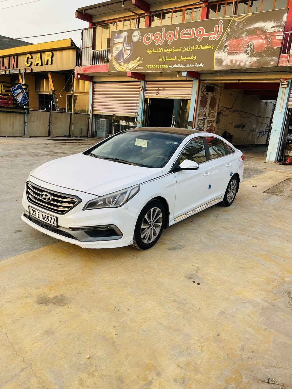 سوناته موديل 2016امريكي
سبورت مكينه 2400 خير من الله 
جاهزه مابيه اي نقص جديده السياره 
ماشيه 180 السعر 112وبيه مجال ***********
