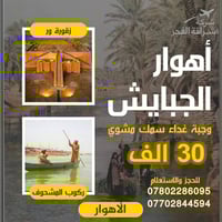 الناصرية • زقورة أور • أهوار الجبايش