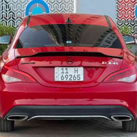 مارسدس لون احمر cla 2018 وارد امريكي كفاله عامه قطرت صبغ مابيه ماشيه 7...