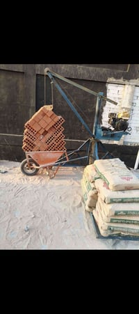 ونش تصعيد • مواد البناء • طوابق ١-٢٠