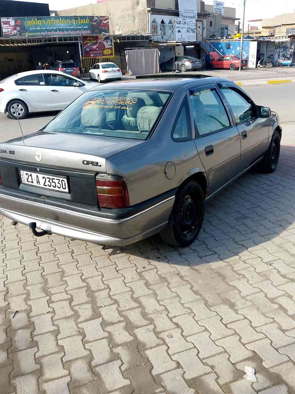 سلام عليكم
اوبل فيكترا موديل 1992
محرك 18
رقم شمالي 
سنويه و رقم جديد 
بطاقه بانزين بيها 
سياره صبغ جماليه فقط بدون ضرر 
سقف سلات 
نضام اي بي اس 
سياره جاهزه بدون نواقص 
سعر 46 بي مجال 
مكاني كركوك 
***********
