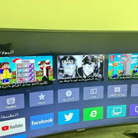 شاشة gosonic للبيع قياس 55 … فيها خطين ع اليمين مبين بالصورة  البرنامج...