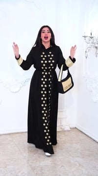 عباية خليجية • طقم ٥ قطع • مقاسات ٦٠-١١٠