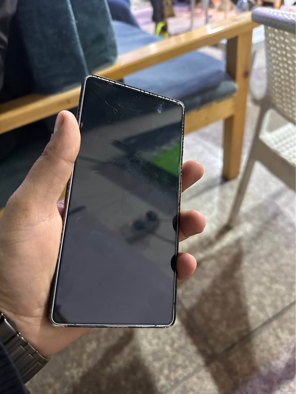 S25 ألترا 
ذاكرة ٢٥٦ جهاز جديد كلش مستخدم قليل ملحقات كاملة 
رايدة ب١١٥٠ وبي مجال للاستفسار الاتصال أو خاص مكاني نجف حي السلام 
*********** النجف, العراق
