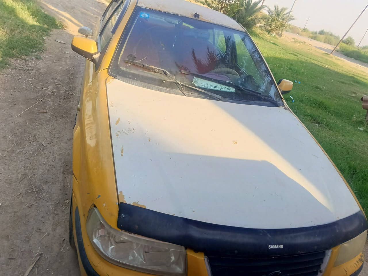 سلام عليكم سياره سمند لبيع أو مراوس سياره جاهزه  تخم تاير توني شاده حداديه جديده لايت زنون سنويه 2029 مصفره هيئه وغرامات مكان ناصريه. شطره ناحيه بني زيد سعر 28 وبيه مجال ***********
