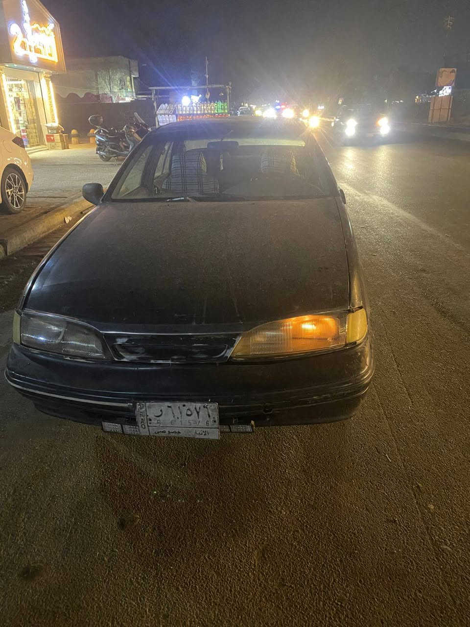 السلام عليكم ورحمه الله وبركاته 
سيارة برنس 95موديلها رقمها انبار الماني سنوية كارتونية مكينة وكير عادي زينات حدادية زينة مقبولة شايلة روحها موتعبانة سعرها 12ورقة وبيها مجال حك جيتك عنواني بغداد مدينة الصدر ***********
