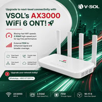 ONT • AX3000 • واي فاي6