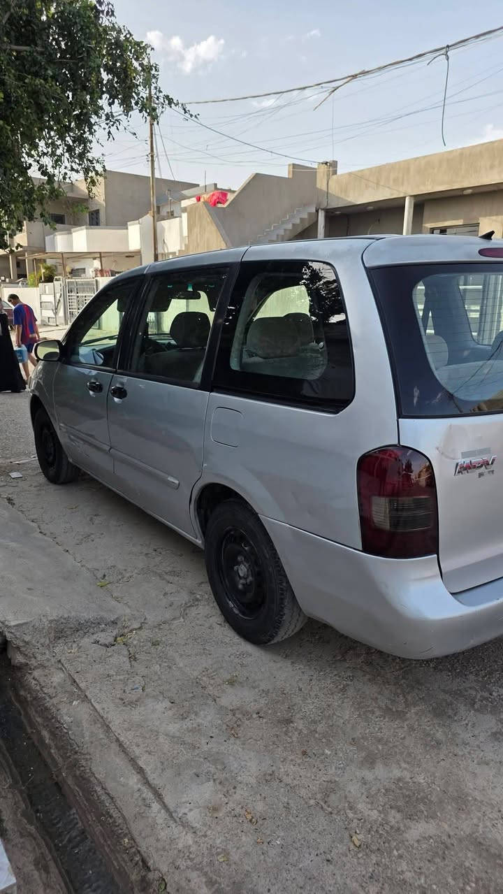 مازدا mpv  ٧ راكب
موديل ٢٠٠١
كير ومحرك كامري شرط 
سنوية ٢٠٢٨  باسمي
شرط التحويل ووكالة 
تبريد ثلج 
كهربائيات كلها شغاله 
بدون ضربة بدون صبغ
سيارة جاهزة
بيهه كوبون بنزين
 
مكان السيارة كركوك 
***********
***********
السعر/ 52
