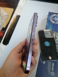 ايفون ١٤ برو ماكس امدل شاشه تجاري بطاريه ٨٠ دبل سيم كرت ذاكره ٢٥٦ السع...