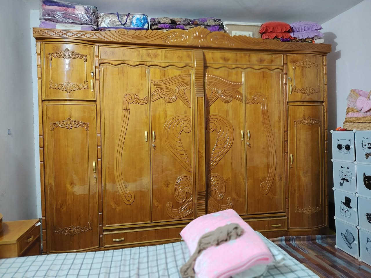 السلام عليكم
غرفة نوم مستعملة اخت الجديدة نضيفه واكو توصيل ***********
