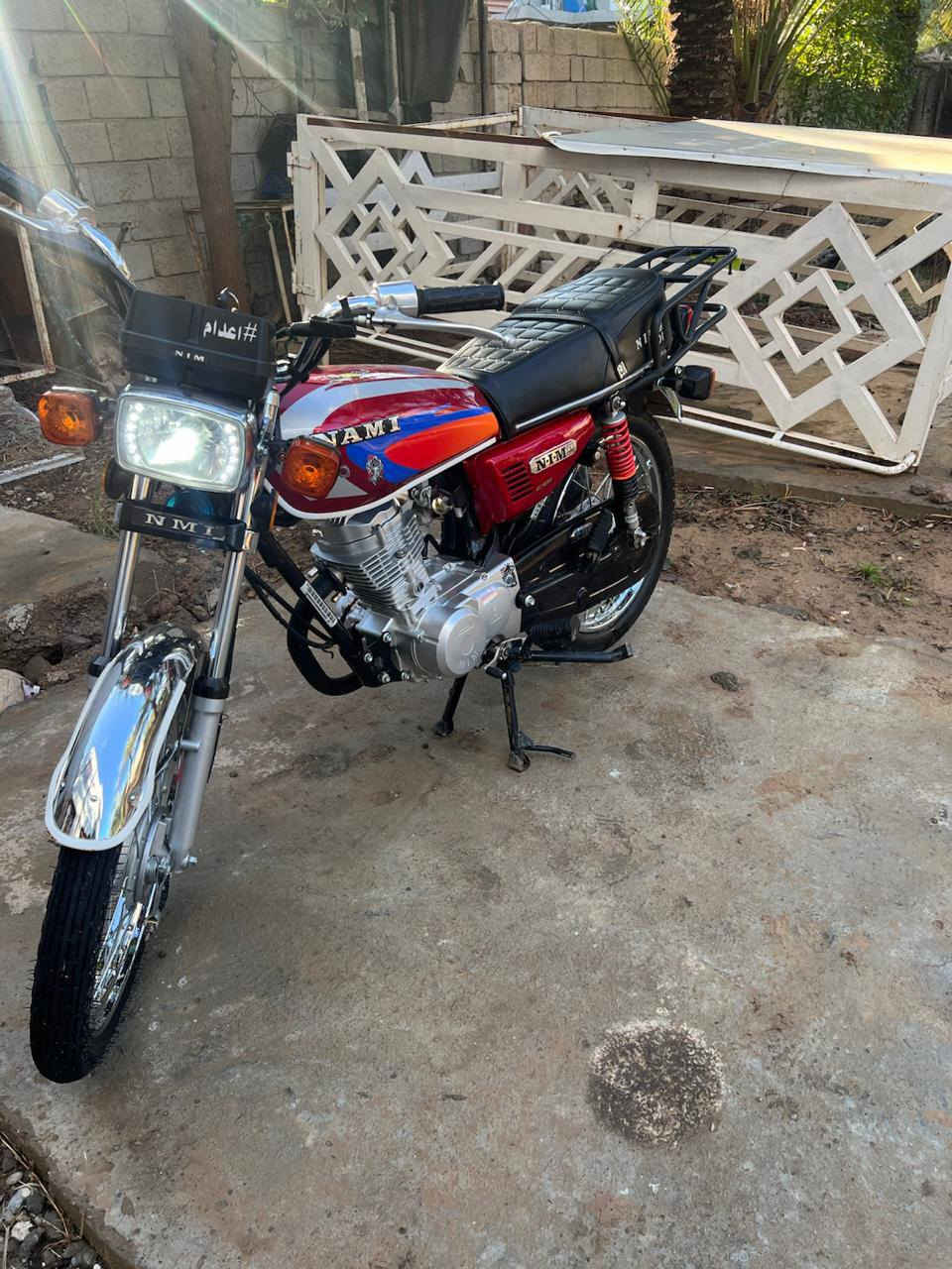 السلام عليكم دراجه للبيع موديل 2026نامةمتياز شكل شلا مچة المكينة ماممدود عليهة سبانةالون مميز سعر725بيهة مجال العنوان ديالى خان بني سعد الرقم ‏‪***********‬‏
