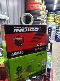 بطارية AGM • ٨٠ أمبير • ضمان سنة
