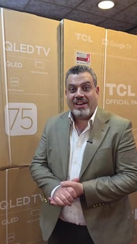 وكيل TCL معرض المستورد  شاشة انتباه الضمان 3 سنوات #للحجز_والتوصيل_اتص...