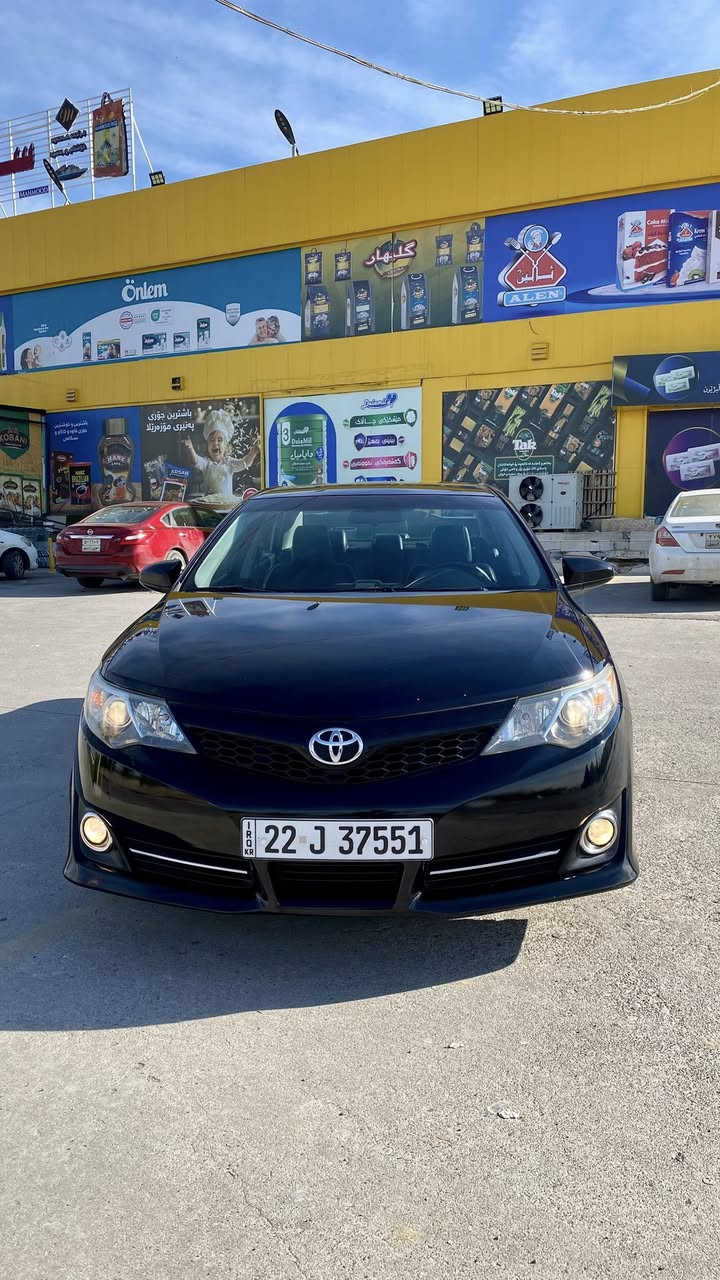 تيوتاكامري موديل 2013 السيارة كلين تايتل وارد أمريكي لون اسود السيارة مكفولة كفالة عامه تنين سويج بلاد
 السيارة مواصفات SE .SPORTماشية 128 ميل 
كير مكينه مكفولات من كلشي  محرك 2500
كشنات جلد شاشه كامرا    مثبت سرعه السياره فول   الموصفاتها معروفه تخم تاير جديد هزه فحص رقم  جديدة السيارة بسمي تحويل وكالة مباشره اليوم 
امانه السياره احلى من الصور  وما تصرف عليها دينار 
مكان السياره أربيل داخل معارض
ء*********** اسيا 
ء*********** كورك   
واتس أب موجودة
