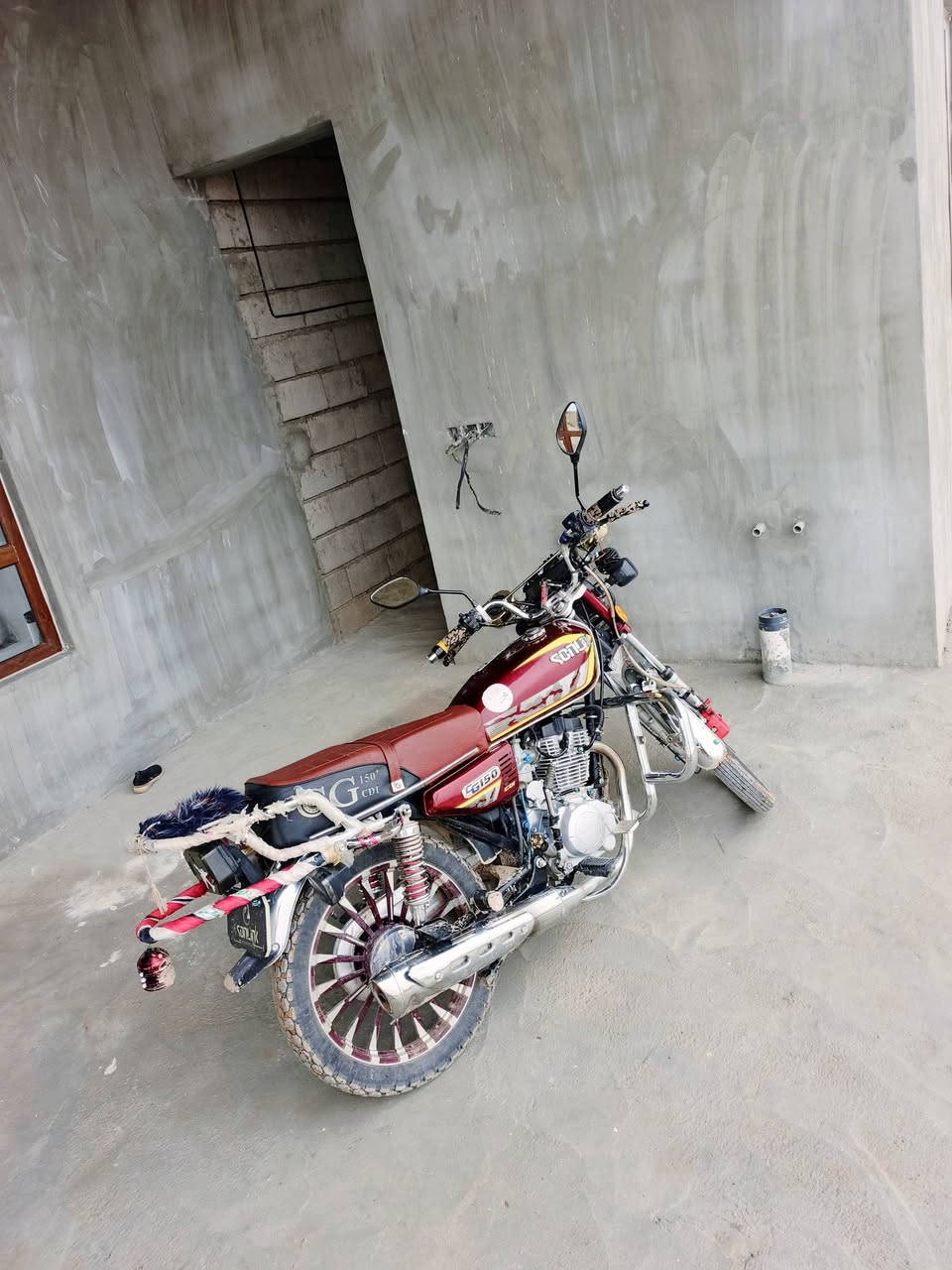 سلام عليكم درجة للبيع موديل 24شكل25 محرك ما مفتوح لا صرف ولا تبخير سعر 675وبي مجال حك الجيه العنوان تكريت حي الناعمة 
***********
