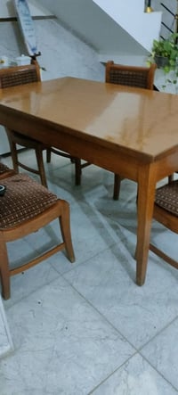 ميز صاج • ٦ كراسي