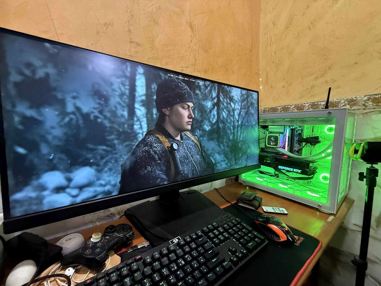 Pc بمواصفات راقية وعالية للبيع المواصفات👇
الكيس🔥:
i7 14700k Box
Z790 auros d5 wifi ax Ice
Rtx 4070 ti galax 3fan(12GB) rgb
(المبرد بي شاشة يعرض درجة حرارة المعالج) Coler deepcool 360ml Is720
M.2 nvme 1tb leaxr
Ram 2x16(32) corsiar white 6000mz RGB ddr5 CL36
P.s segotep 850watt gold pcie 5
Case es gaming 6fan argb white
وبداخل الكيس شاشه تعرض المواصفات وحرارة المعالج والكرت واستخدامات كل القطع 

____________________________________________
الكيبورد ميكانيكي معروف من دراگون والماوس وUPSكذلك ذني اعتبرهن هدية مع الpc
مكاني بصره  ((توصيل ماعندي ))


**إذا كنت صاحب هذا الإعلان وتريد حذفه لأي سبب، رجاءا أرسل رسالة إلى الدعم الفني**