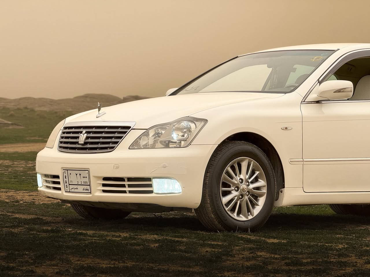 كراون ( شاهينة) ٢٠٠٧ بدون گص
.
رويال ساج ماكي 
.
سيارة بدون رقم 
.
بدون نقص سيارة جاهز ، بي شوية صبغ مال يابان بس
.
***********
.
مكان سيارة كلار
